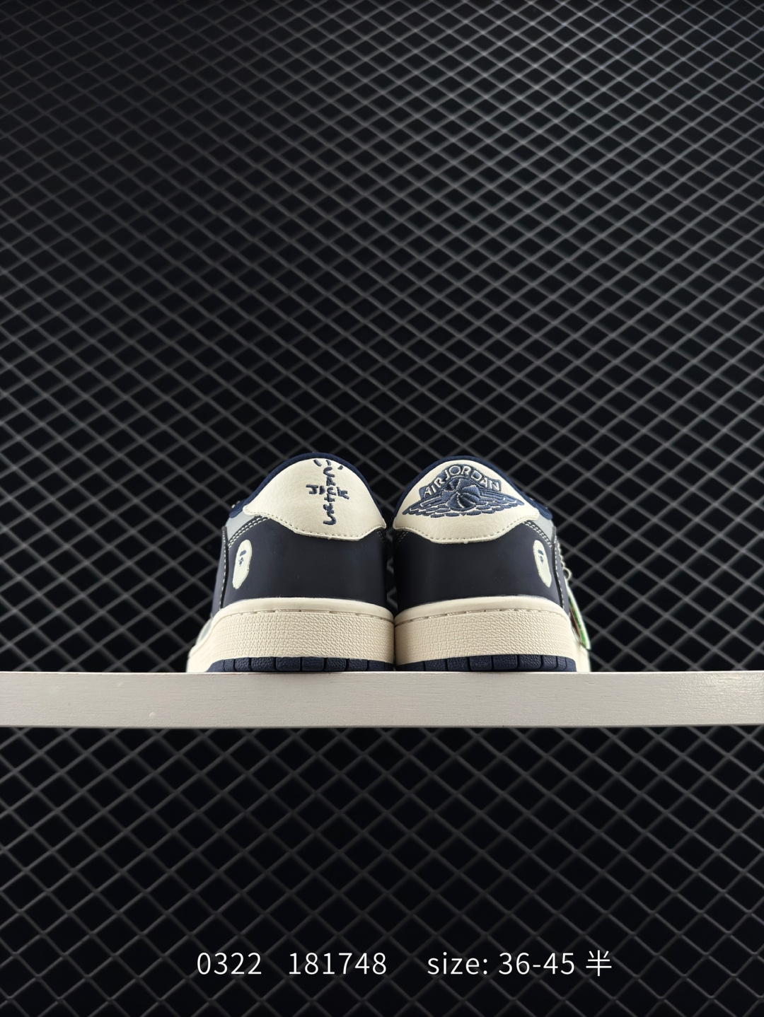 BAPE x Travis Scott x Nike Air Jordan 1 Low OG SP